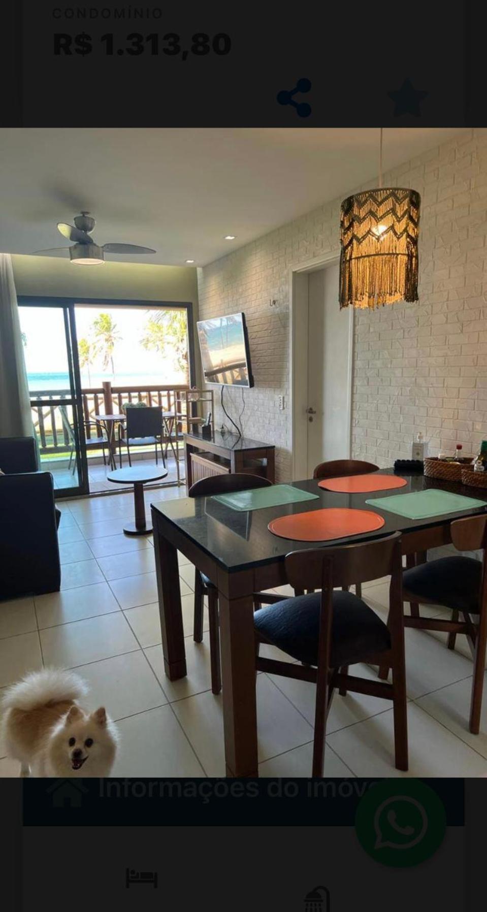 Vg Sun Bangalo P Cumbuco Fronte Mare 5 M Dal Mare Apartment Bagian luar foto