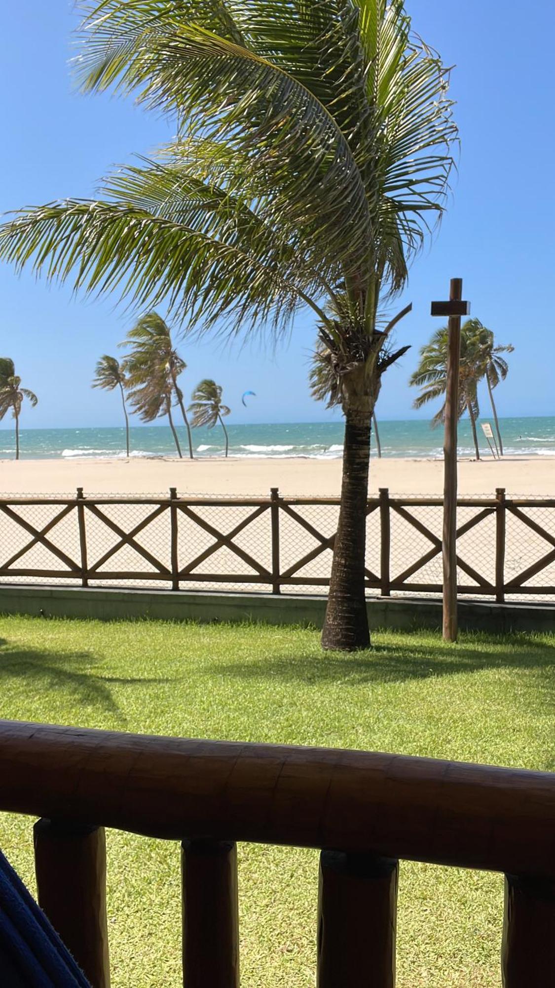 Vg Sun Bangalo P Cumbuco Fronte Mare 5 M Dal Mare Apartment Bagian luar foto