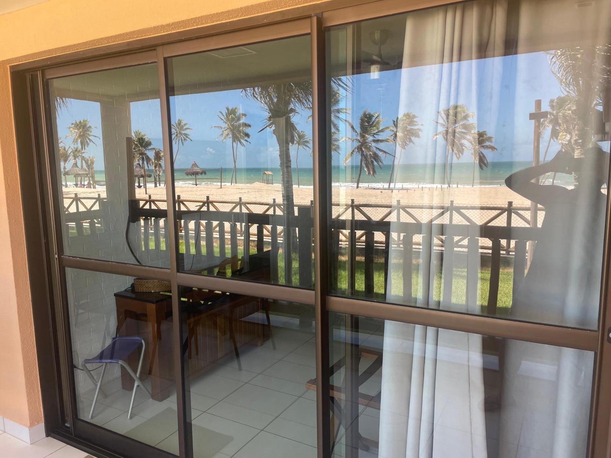 Vg Sun Bangalo P Cumbuco Fronte Mare 5 M Dal Mare Apartment Bagian luar foto