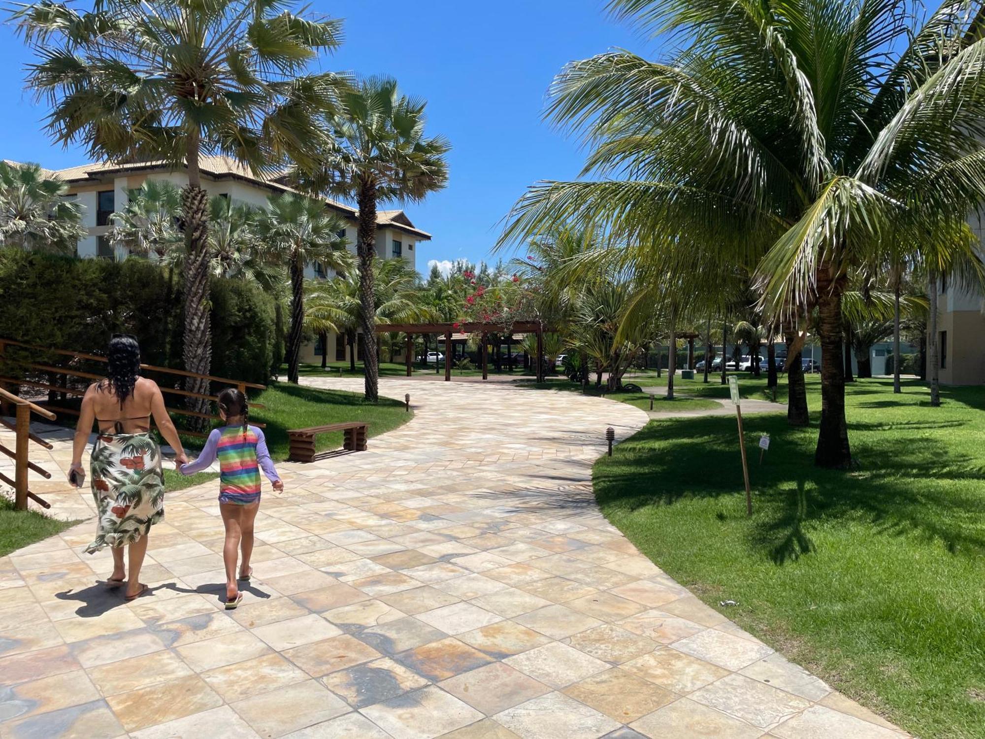 Vg Sun Bangalo P Cumbuco Fronte Mare 5 M Dal Mare Apartment Bagian luar foto